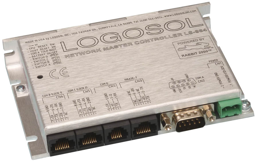 Details about   LOGOSOL LS-980 NETWORK MASTER CONTROLLER POWERED BY RABBIT 2000 as is 